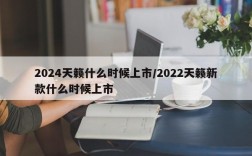 2024天籁什么时候上市/2022天籁新款什么时候上市