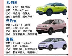 新能源汽车十大名牌价格表(新能源汽车品牌排行和价格)