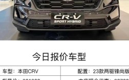 东风本田车型大全报价(东风本田汽车报价及图片 价格查询)