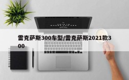 雷克萨斯300车型/雷克萨斯2021款300