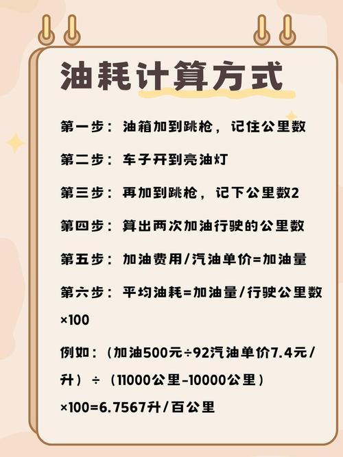 百公里油耗怎么算几毛一公里 百公里油耗价钱怎么算